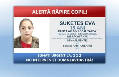 Răpire în plină stradă, în Târgu Mureş: O fată de 15 ani a fost luată cu forţa de un grup de necunoscuţi