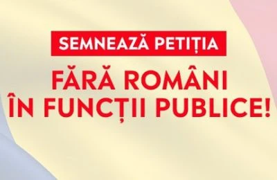 „Fără români în funcţii publice!”. Petiţie lansată de un cunoscut ONG. Unde vrea FRFP să mute Capitala ţării
